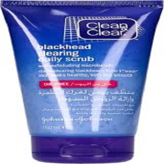 Picture of International France Product Sold out Clean & Clear Blackhead Clearing Daily Scrub (150 ml)