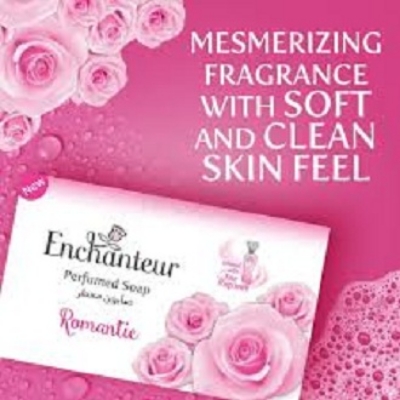 Picture of International Malaysian product Enchanteur Romantic Soap used for male/ female - 125 gm