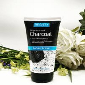 Picture of International UK Product Bauty Formulas Charcoal Facial Scrub, 150ml