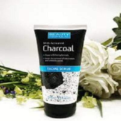 Picture of International UK Product Bauty Formulas Charcoal Facial Scrub, 150ml