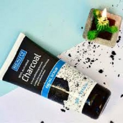 Picture of International UK Product Bauty Formulas Charcoal Facial Scrub, 150ml