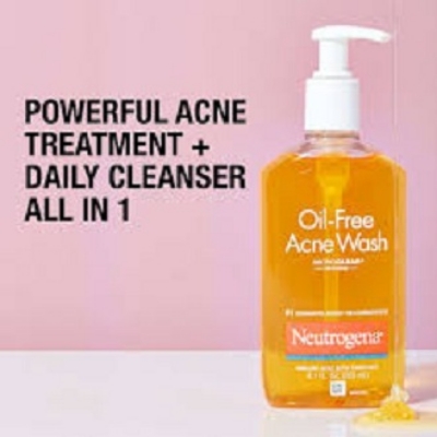 Picture of International European Product Neutrogena Oil-Free Acne Wash (177ml)