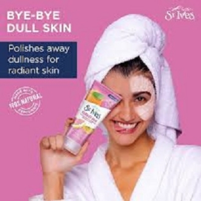 Picture of International USA product ST Ives Radiant Skin face scrub - 170 GM