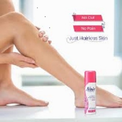 Picture of International UK product unwanted Hair removal spray Nair rose fragrance used for male/ female - 200 ml