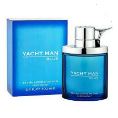 Picture of International UAE product Body perfume party scent Yacht man BLUE scent used for male - 100 ml