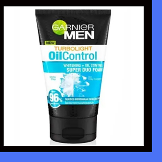Picture of International European product Skin care Men Turbolight Oil Control whitening super duo foam face wash used for male - 100 ml
