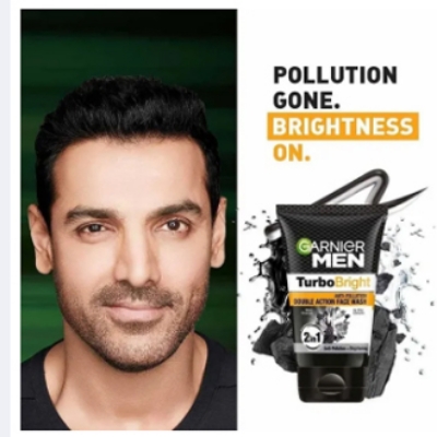 Picture of Indian product Skin care Men Turbo Bright face wash used for male - 100 ml