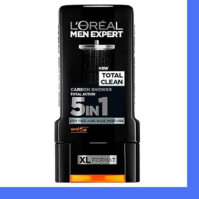 Picture of International Thailand product Loreal Shower gel Total clean 5 in 1 used for male - 300 ml