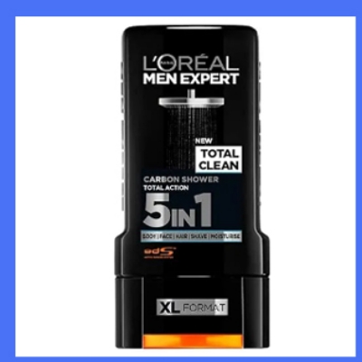 Picture of International Thailand product Loreal Shower gel Total clean 5 in 1 used for male - 300 ml