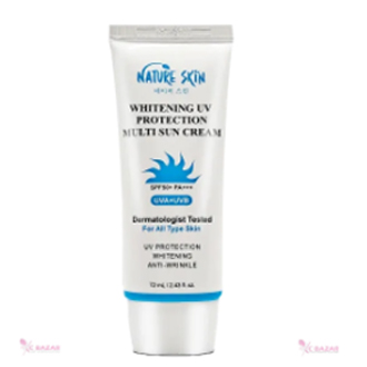 Picture of International Korean Product Skin care SUN CREAM Nature skin Whitening Uv sun Protection cream SPF 50+ used for male/female - 72 ml