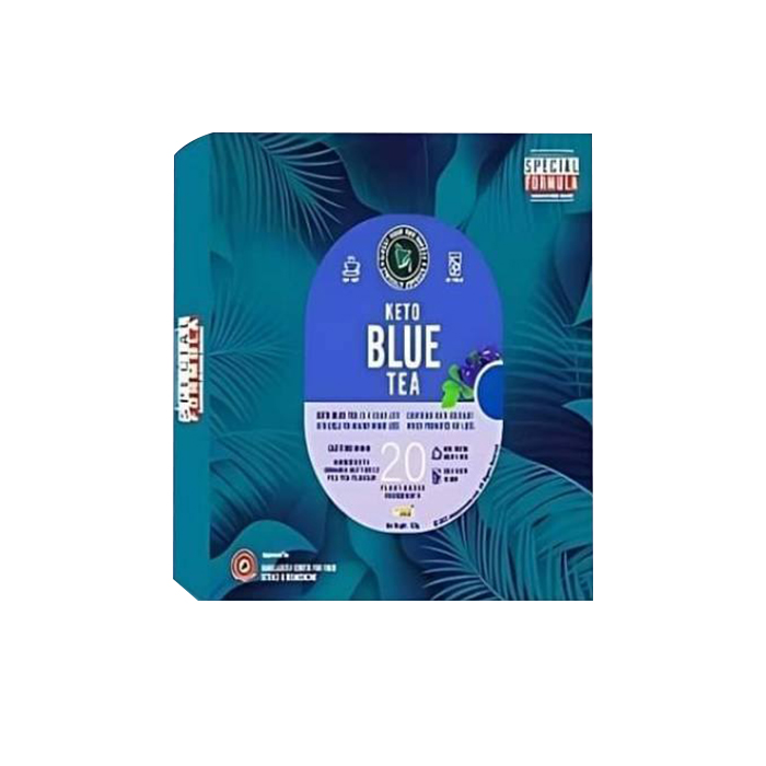 Picture of Keto blue coffee for weight loss.