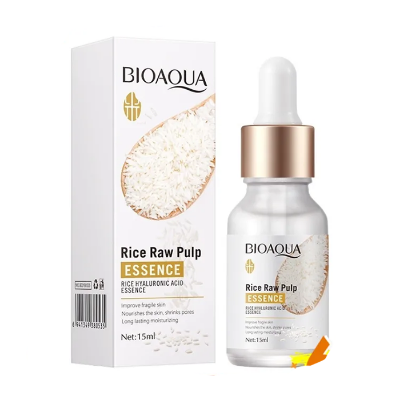 Picture of BIOAQUA Rice Raw Pulp Essence White Rice Hyaluronic Acid Essence Serum 15ml -Rice Serum 