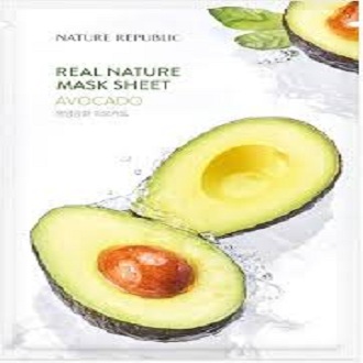 Picture of International Korean Product Skin care NATURE REPUBLIC Real nature AVOCADO mask sheet used for male/female - 23 ml