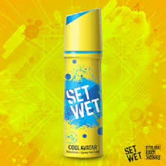 Picture of Indian product Set Wet COOL AVATAR body spray used for male/female - 150 ml