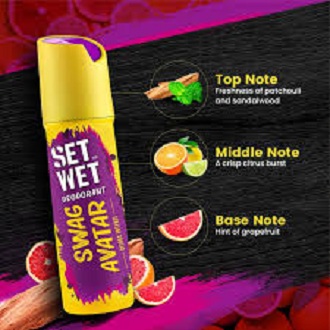 Picture of Indian product Set Wet COOL AVATAR body spray used for male/female - 150 ml