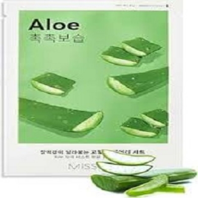 Picture of International Korean Product Skin care MISSHA Aloe mask sheet used for male/female - 19 gm