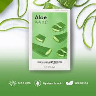 Picture of International Korean Product Skin care MISSHA Aloe mask sheet used for male/female - 19 gm