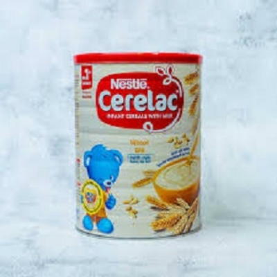 Picture of International European food item Cerelac infant cereals Wheat with Milk 12 months (Honey) - 400 gm