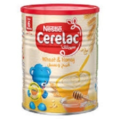 Picture of International European food item Cerelac infant cereals Wheat with Milk 12 months (Honey) - 400 gm