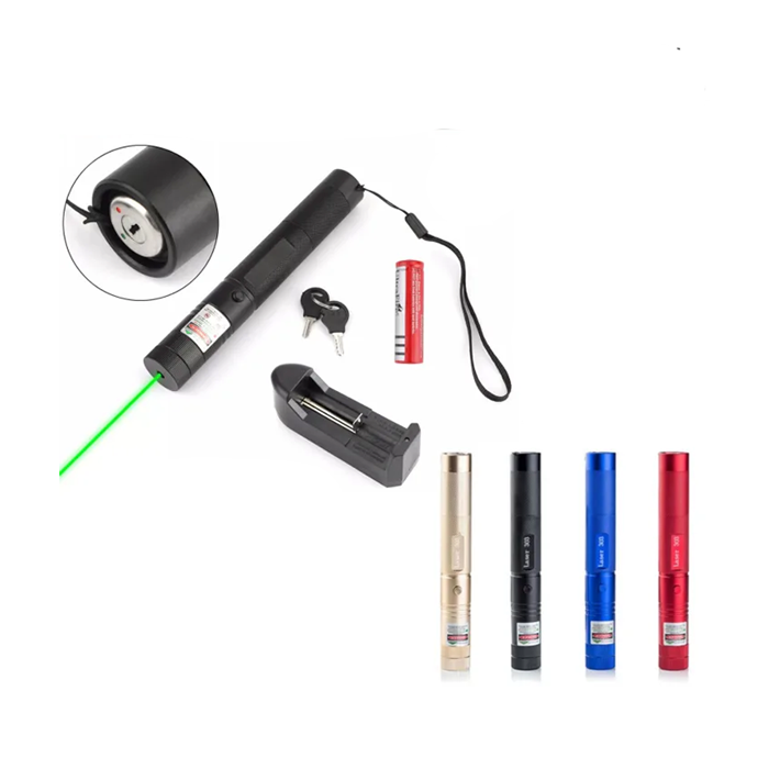 Picture of High Performance Green Rechargeable Laser Pinner Laser Light Adjustable Focus 