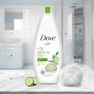 Picture of International European Product product Dov refreshing shower gel body wash used for male/ female - 500 ml