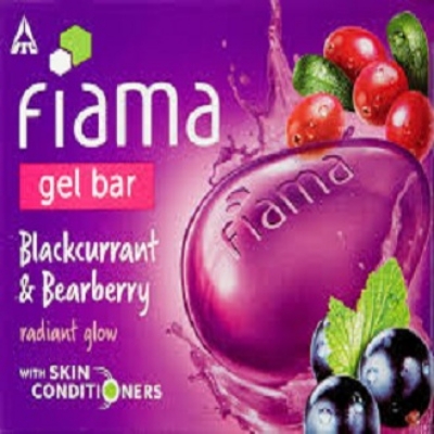 Picture of International Indian Product Fiama Di Wills Gel Bar, Blackcurrant and Bearberry, 125g