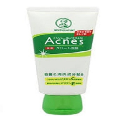Picture of International Japan product skin care Menthilatum Acnes creamy face wash used for male/female - 50 gm