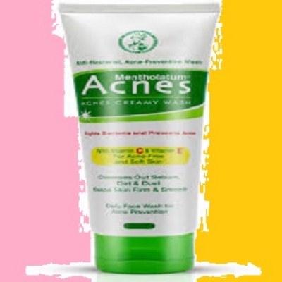 Picture of International Japan product skin care Menthilatum Acnes creamy face wash used for male/female - 50 gm