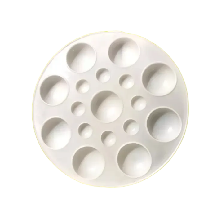 Picture of Color Plate ( Plastic) Round Shape - 1pcs