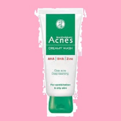 Picture of International Japan product skin care Menthilatum Acnes creamy face wash used for male/female - 50 gm