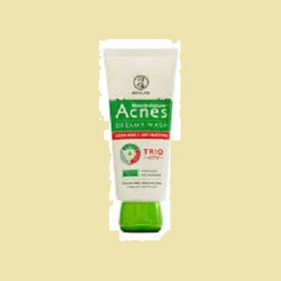 Picture of International Japan product skin care Menthilatum Acnes creamy face wash used for male/female - 50 gm