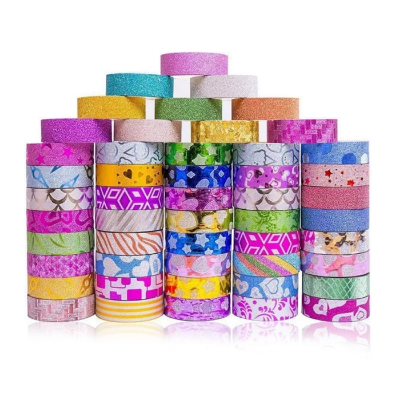 Picture of Washi Tape / Design Tape 10 Piece [ Multicolor Set ]