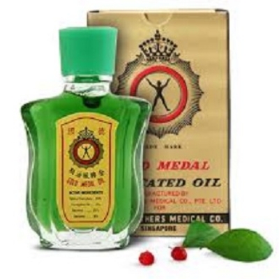 Picture of International Singapore Product Gold Medal Medicated Oil 25ml
