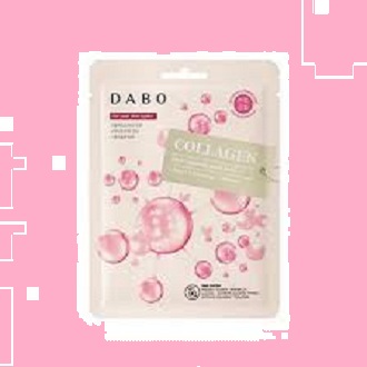 Picture of International Korean Product Skin care DABO Collagen mask sheet 10 piece used for male/female - 230 gm