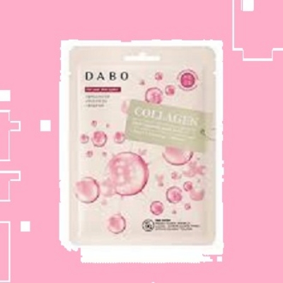 Picture of International Korean Product Skin care DABO Collagen mask sheet 10 piece used for male/female - 230 gm