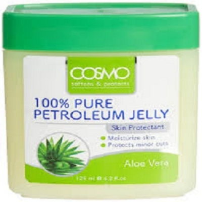 Picture of International Dubai Product COSMO DESIGNS Aloe Vera 100% Pure Petroleum Jelly 125Ml