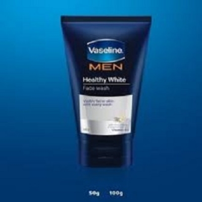 Picture of International product Skin care Vaselin Men Healthy White face wash used for male - 100 gm