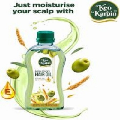 Picture of International Indian Product Keo Karpin Non Sticky Hair Oil Olive Oil & Vitamin E-200ml