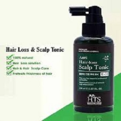 Picture of International Korean product Hair care HTS Anti Hair Loss Scalp Tonic used for male/female - 150 ml