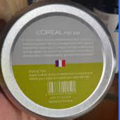 Picture of France product Hair care Loreal hair wax (Extra Hard) used for male - 150 ml