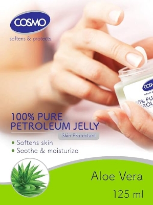 Picture of International Dubai Product COSMO DESIGNS Aloe Vera 100% Pure Petroleum Jelly 300Ml