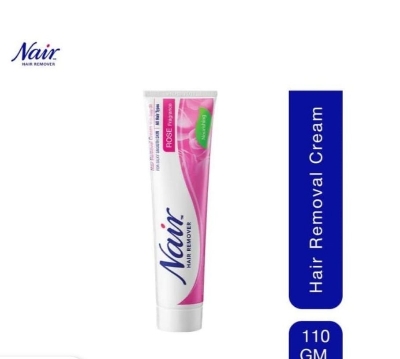 Picture of International UK product unwanted Hair removal cream Nair rose fragrance used for male/ female - 110 ml