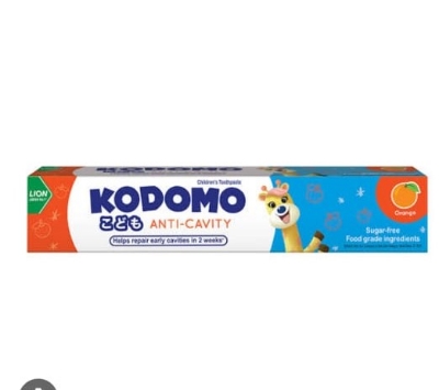 Picture of International Thailand Product Kodomo Children's Toothpaste Orange Flavor-80 gm