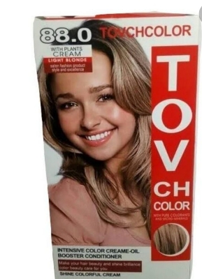 Picture of International Hair styling China product TOVCHCOLOR hair color used for male / female shade no 88.0 - 80 ml X 2