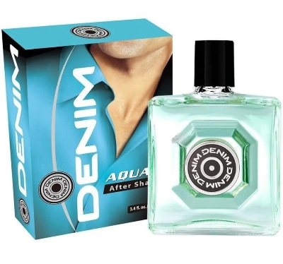 Picture of International UAE product Denim Aqua after shave used for male - 100 ml