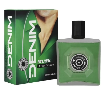 Picture of International UAE product Denim Musk after shave used for male - 100 ml