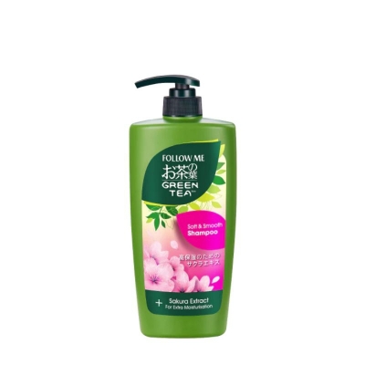 Picture of International Malisiya Product Follow Me Green Tea Soft & Smooth Shampoo 650ml