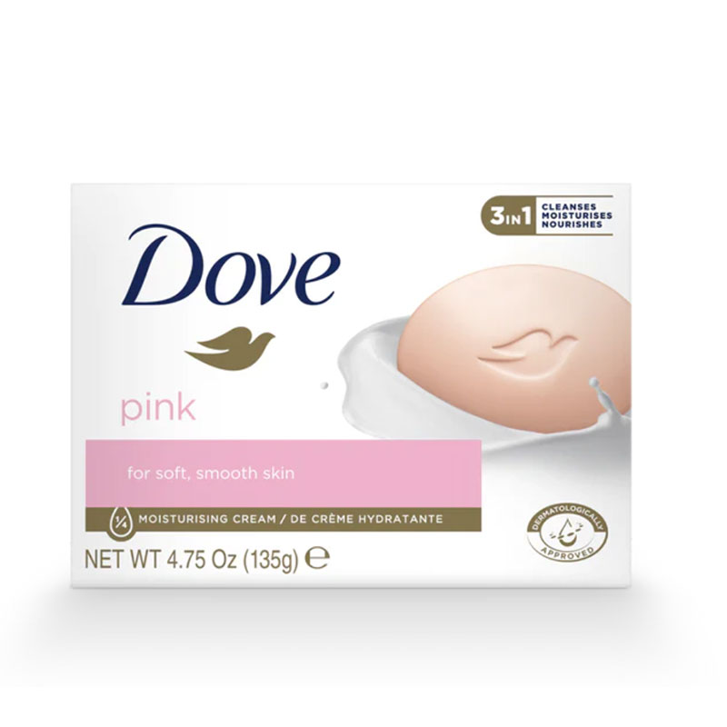 Picture of Dove Beauty Bar Soap Pink 135g