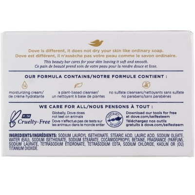 Picture of Dove Moisturizing Cream Beauty Bar Dove Original 135gm