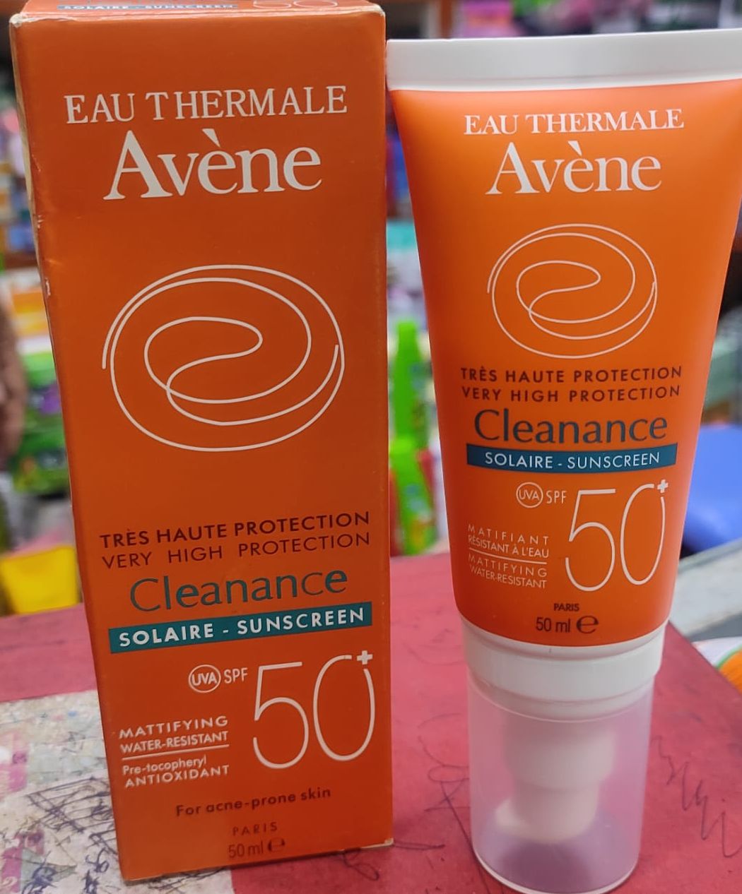 Picture of International France Product Avene Very High Protection Fluid SPF50+ Sunscreen For Sensitive Skin 50 ml